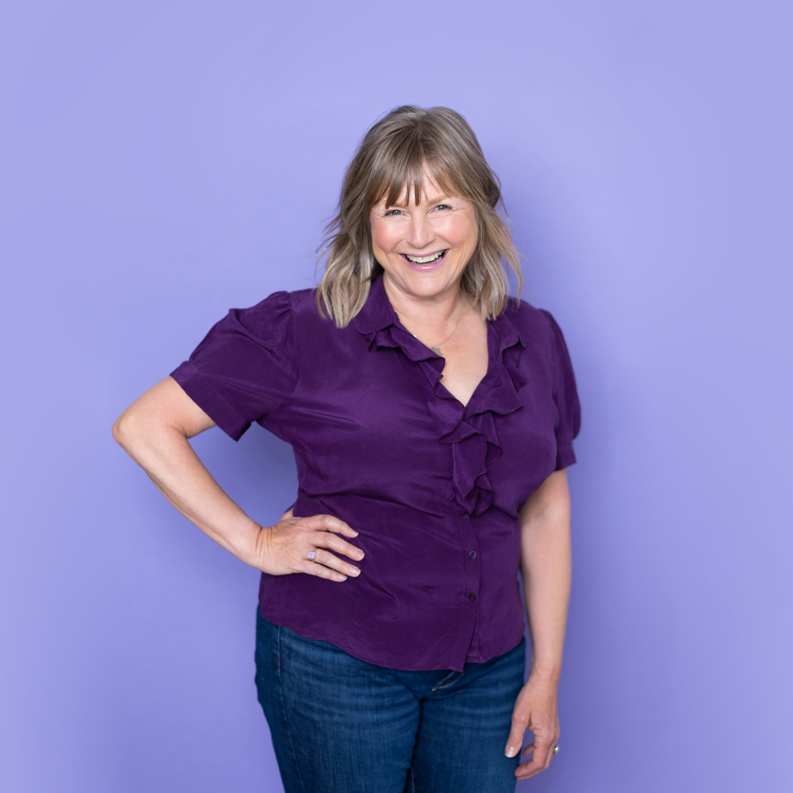 Vivienne Hill by Rosie Parsons Photography Portrait of Vivienne Hill, smiling and looking at the Camera